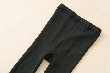 絹のレギンス（ブラック）