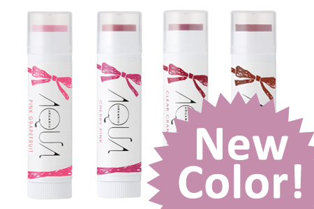 AQUA・AQUAオーガニックスイーツリップ【全4色】