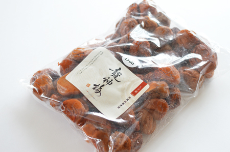 龍神梅　梅干B品　1kg