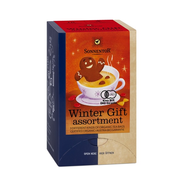冬,ウィンターギフトティ,クリスマスカウントダウンのお茶,アドベントカレンダー,オーガニックハーブティ,クリスマスギフト,通販