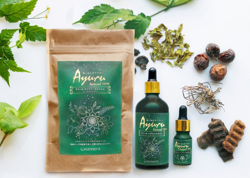 グリーンノート,アーユルベーダ,リペアオイル,頭皮ケア,天然素材,オイルトリートメント,通販