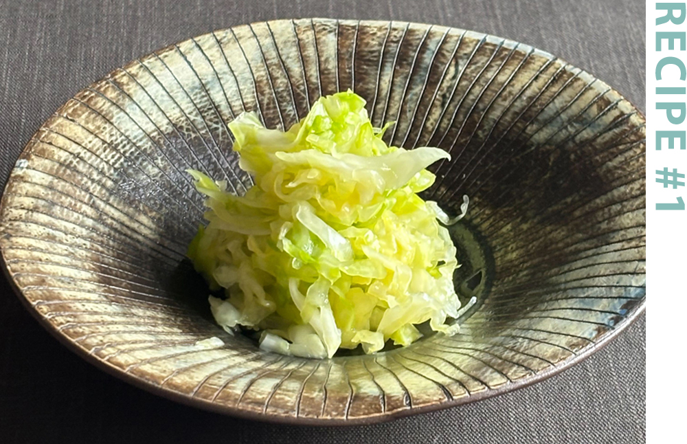 キャベツと自然醗酵乳酸菌