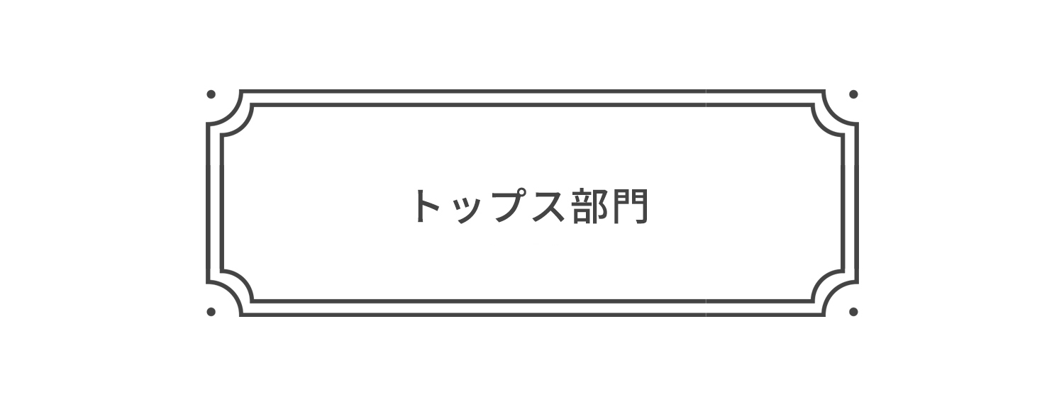 トップス部門　全16種類