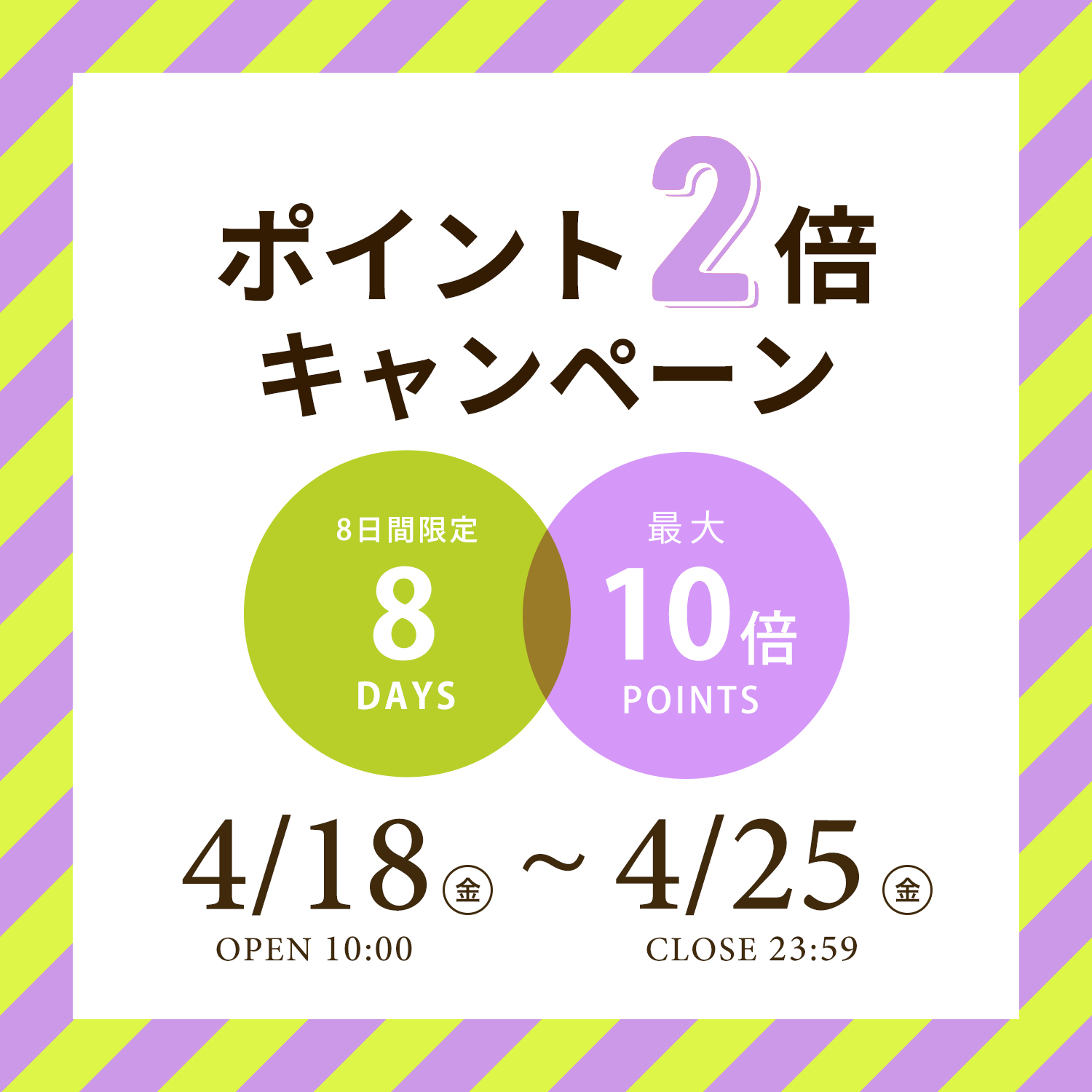 ポイントアップキャンペーン
