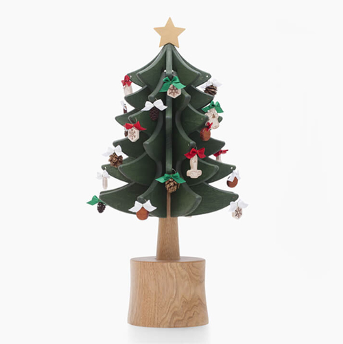 クリスマスツリー,オークヴィレッジ,おしゃれ,お洒落,オシャレ,木製,通販
