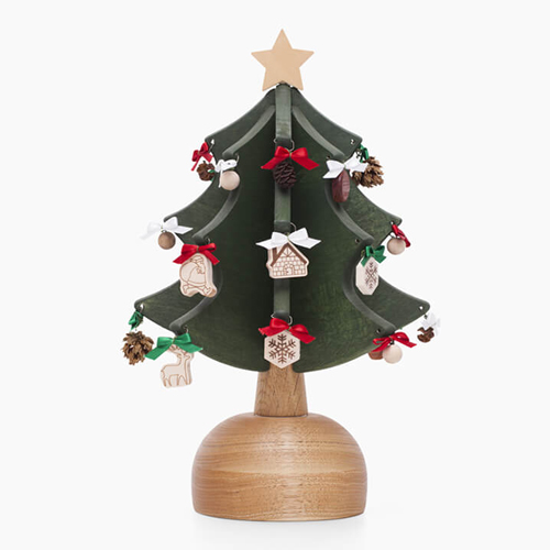 クリスマスツリー,オークヴィレッジ,おしゃれ,お洒落,オシャレ,木製,通販