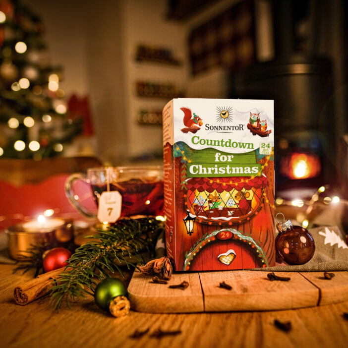 クリスマスを心待ちにワクワク楽しめるアドベントティ☆SONNENTORの