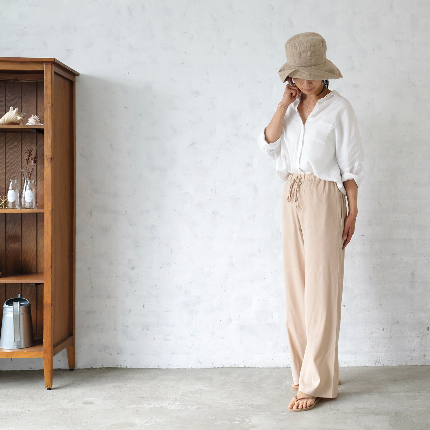 リネンハット,麻,帽子,UVカット,紫外線防止,紫外線対策,日焼け止め,通販