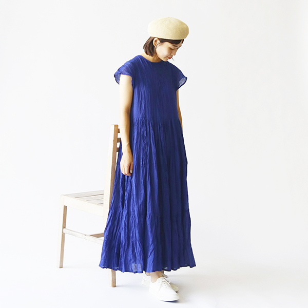 ワンピース,コットン,綿,インド綿,おしゃれ,オシャレ,春夏ファッション,アラフォーコーデ,アラサーコーデ,アラフィフコーデ