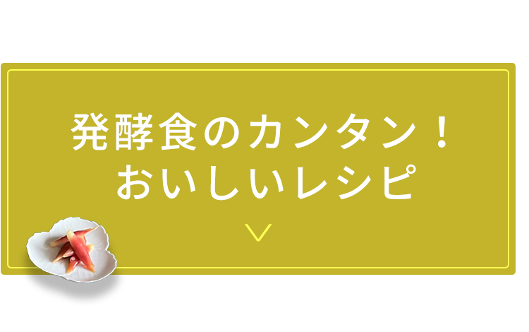 発酵食のカンタン！おいしいレシピ