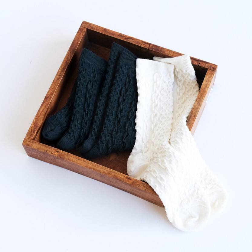 ダブルシルク靴下,冷えとり,冷えとり靴下,おしゃれ,ハニカムアラン,ホワイト,グリーン,通販