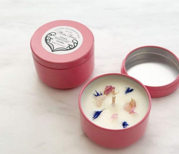 バレンタイン　キャンドル
