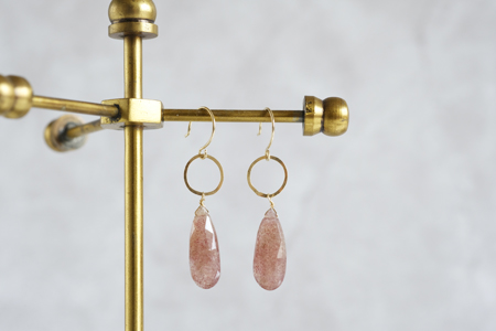 天然石ジュエリー,ピアス,ゴールドピアス,K18,20金,通販