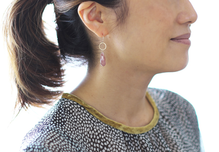 天然石ジュエリー,ピアス,ゴールドピアス,K18,26金,通販