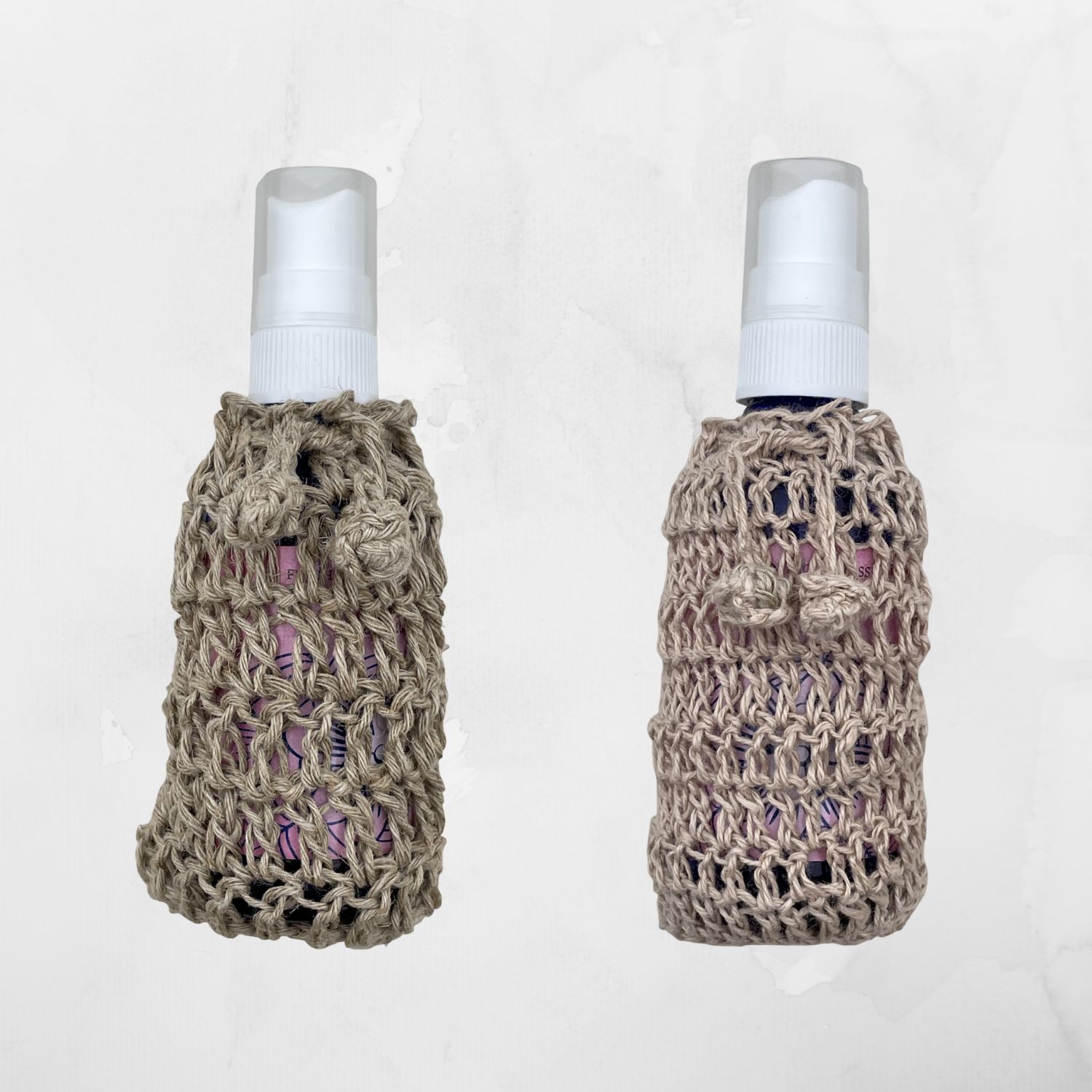 フラワーエッセンス入れ,フラワーエッセンスカバー,ボトルカバー,麻袋,麻,ヘンプ,リネン,巾着,通販