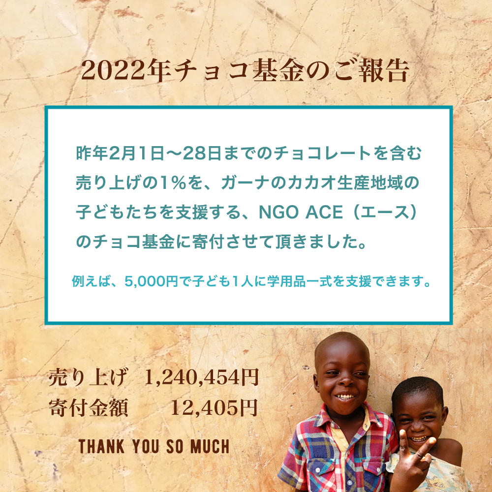 ガーナ昨年寄付のご報告