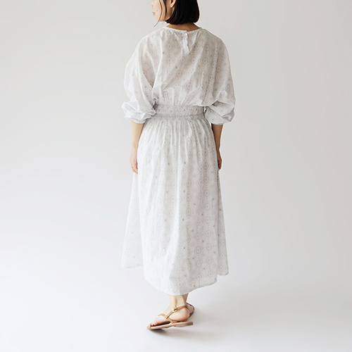 ワンピース,レースワンピース,コットン,綿,インド綿,おしゃれ,ギャザーワンピース,おしゃれ,オシャレ,春夏ファッション,セレクトショップ