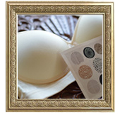 絹のブラジャー