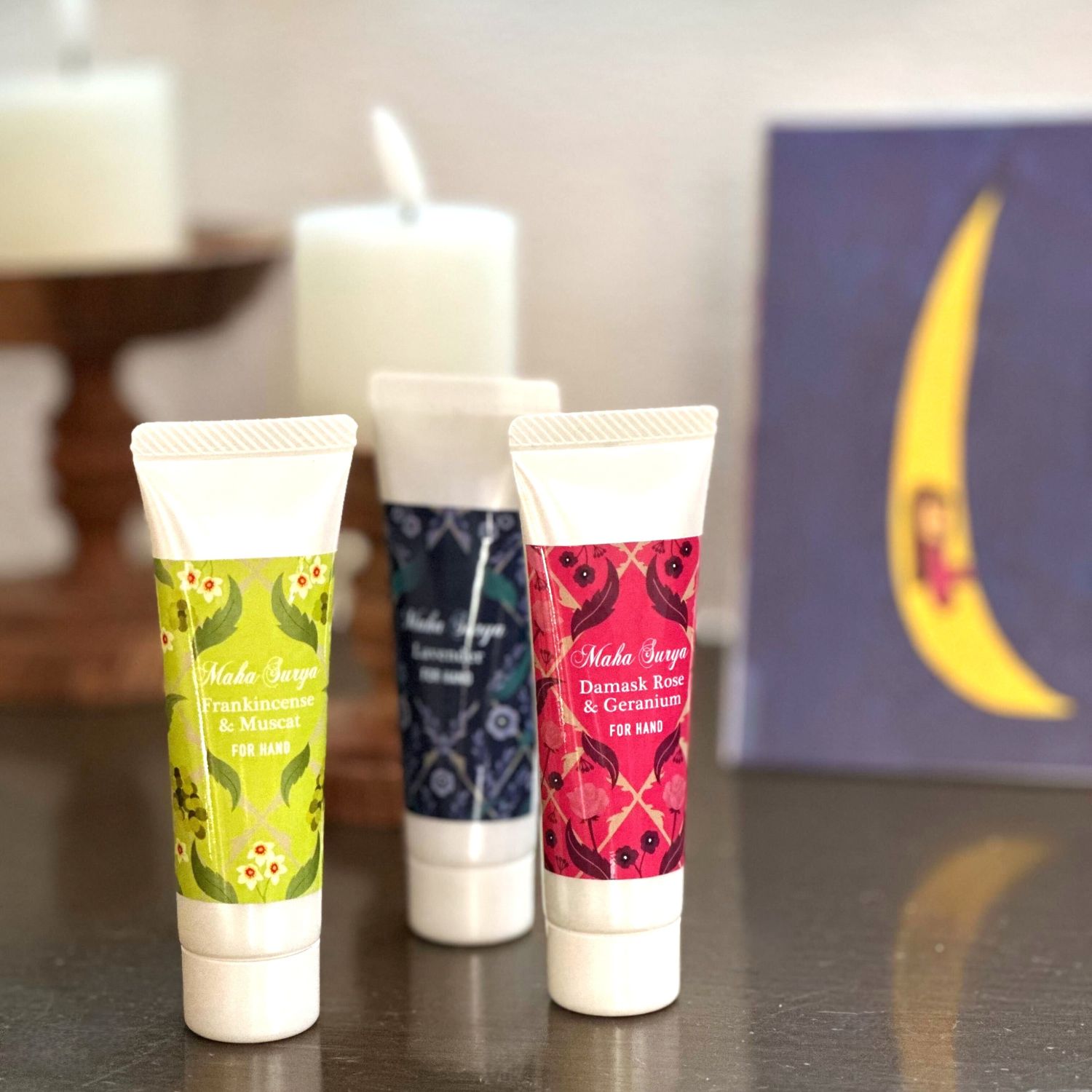 ハンドクリーム　まとめ売り　※バラ売り可※ ハンドクリーム3本セット（ラッピング可・のし掛け可）｜バズノベルティ