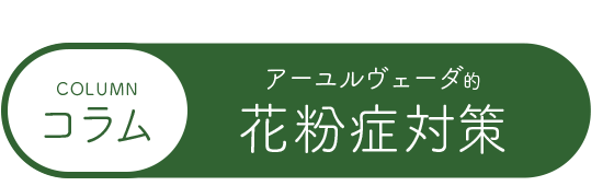 コラム花粉症対策