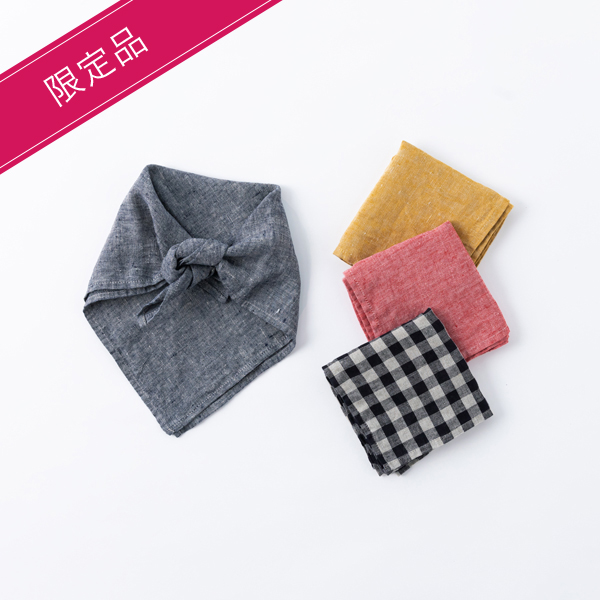 リネンエプロン,バンダナ,麻,通販