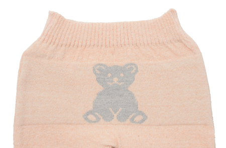 キッズ オーガニックコットン 毛糸のパンツ 通販