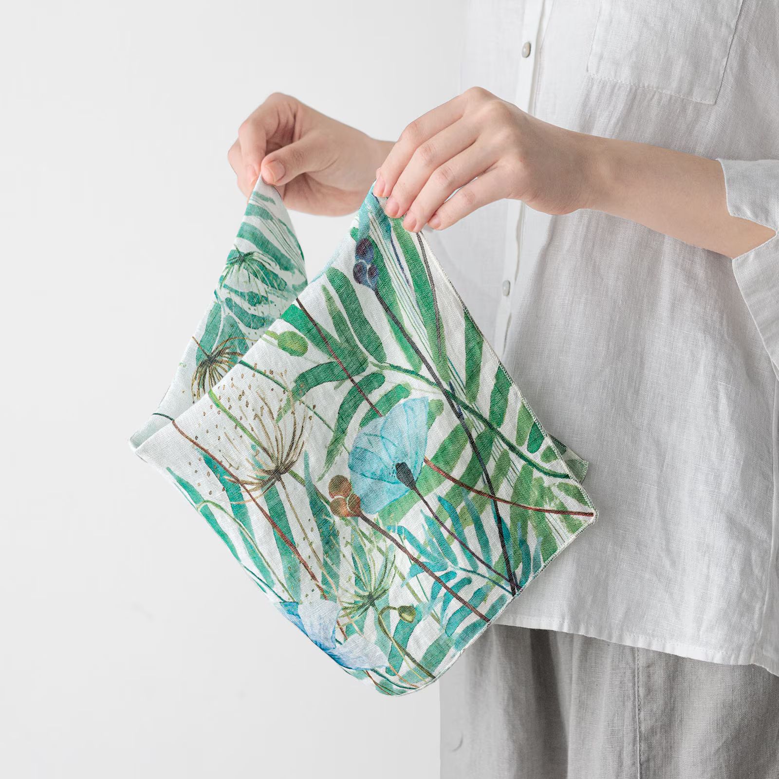 リネンハンカチ,麻,通販