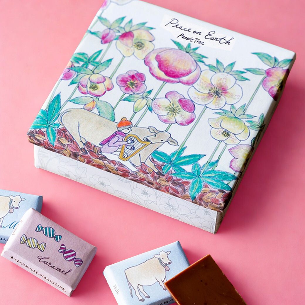 バレンタインギフトや自分へのご褒美に！イラスト缶ひとくちチョコ