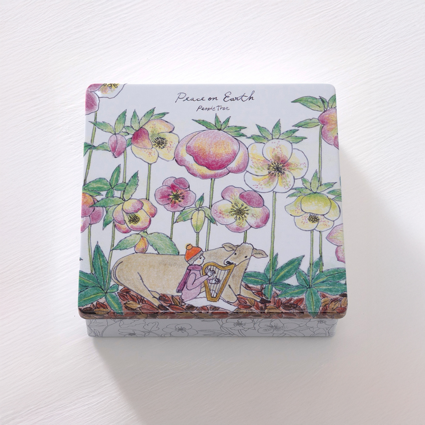 チョコレート,オーガニックチョコレート,チョコ,フェアトレード,ピープルツリー,ミルク,キャラメル,ギフト缶,バレンタイン,通販