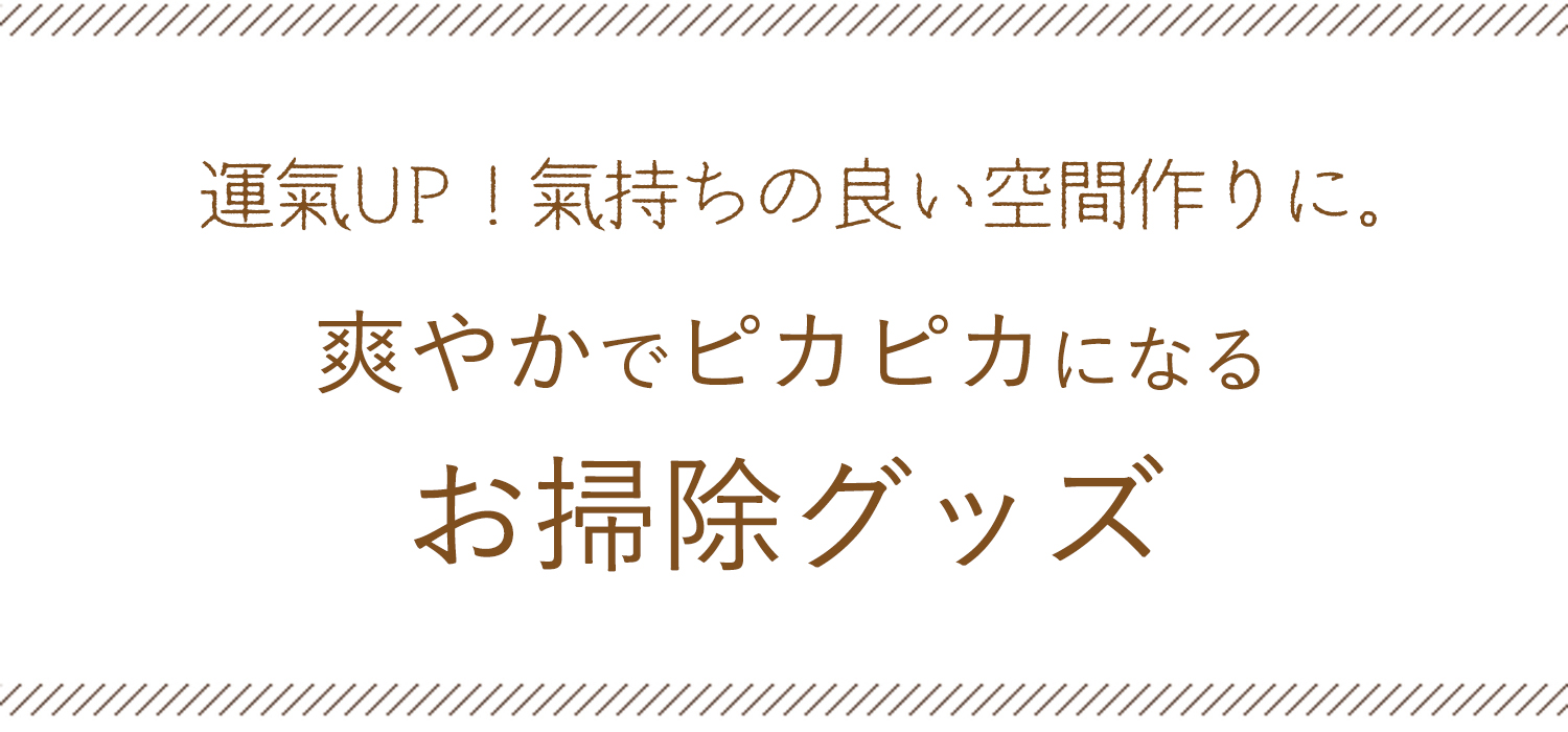 お掃除グッズ